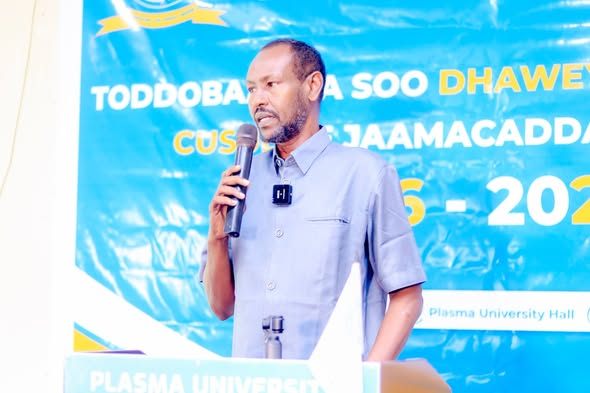 Munaasabadda Toddobaadka Jiheynta iyo Soo dhaweynta Ardayda Cusub ee Jaamacadda Plasma, Sanad Waxbarasheedka 2026/ 2027 ayaa lagu qabtay Xarunta dh...