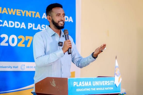 Munaasabadda Toddobaadka Jiheynta iyo Soo dhaweynta Ardayda Cusub ee Jaamacadda Plasma, Sanad Waxbarasheedka 2026/ 2027 ayaa lagu qabtay Xarunta dh...