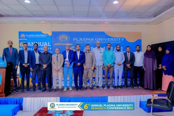 Munaasabadda Shirka Cilmi-baarista 6aad ee Jaamacadda ayaa lagu qabtay Xarunta Dhexe ee Jaamacadda Plasma.