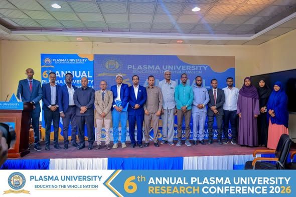 Bixinta Shahaado Sharaf iyo Abaal-marinada Shirweynaha Cilmi-baarista 6aad ee Jaamacadda Plasma.