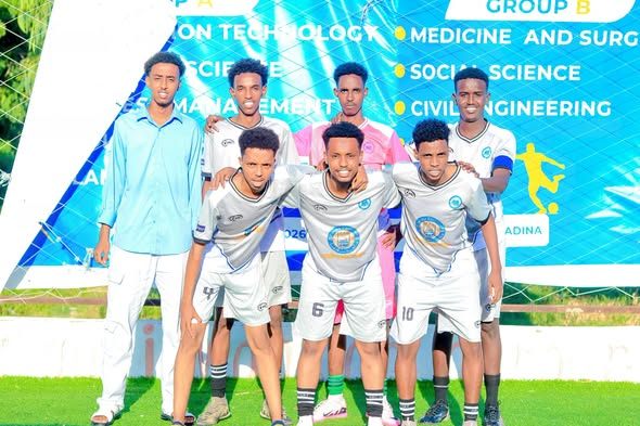 Kulan u dhaxeeyay Kulliyadaha Tartanka Kubadda Cagta Jaamacadda Plasma ayaa wada Ciyaaray kulliyadaha Medical Laboratory iyo Islamic Banking and Fi...