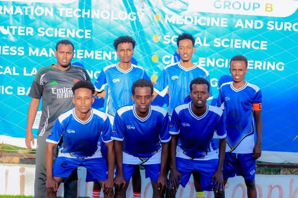 Kulan u dhaxeeyay Kulliyadaha Tartanka Kubadda Cagta Jaamacadda Plasma ayaa wada Ciyaaray kulliyadaha Social Science iyo Civil Engineering , waxayn...