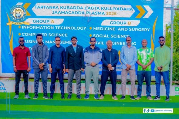 Waxaa Maanta Garoonka Isbitaalka Madina ee Magaalada Muqdisho ka furmay tartanka kubadda cagta Kulliyaddaha ee Ardayda Xarunta dhexe Jaamacadda Pla...