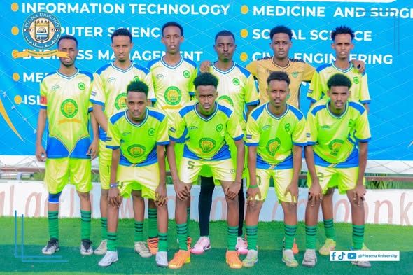 Waxaa Maanta Garoonka Isbitaalka Madina ee Magaalada Muqdisho ka furmay tartanka kubadda cagta Kulliyaddaha ee Ardayda Xarunta dhexe Jaamacadda Pla...