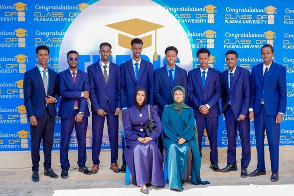Defense of buuga Graduation of 7th batch of Plasma University PIU Center in Mogadishu.