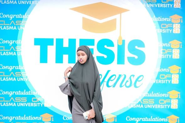 Defense of buuga Graduation of 7th batch of Plasma University PIU Center in Mogadishu.