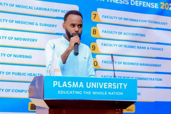 Qaybta 2aad Munaasabadda Daahfurka Difaacashada Buuga Qalin_Jebinta Dufcadda 25aad ee Jaamacadda Plasma ayaa Lagu qabtay Xarunta dhexe ee Jaamacadda.