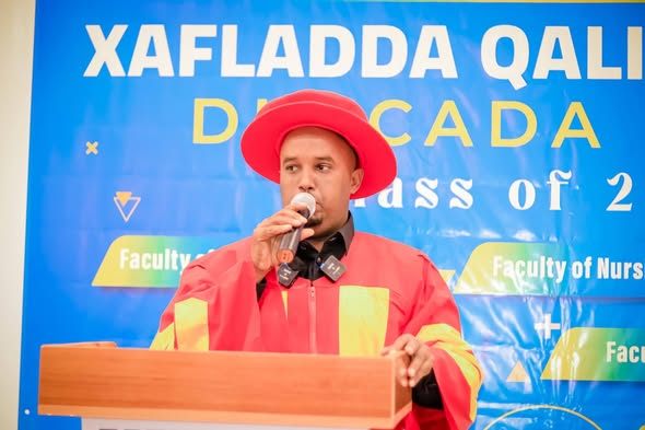 Jowhar :- Xafladda Qalin-jebinta Dufcaddii 9aad ee Jaamacadda Plasma, Xarunta Jowhar.