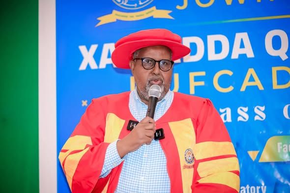 Jowhar :- Xafladda Qalin-jebinta Dufcaddii 9aad ee Jaamacadda Plasma, Xarunta Jowhar.