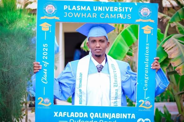 Jowhar :- Xafladda Qalin-jebinta Dufcaddii 9aad ee Jaamacadda Plasma, Xarunta Jowhar.