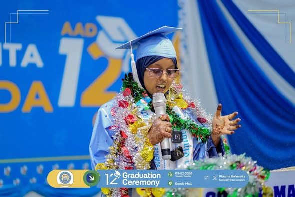 Qaybta 2aad Xafladda Qalinjebinta Dufcaddii 12aad ee Jaamacadda Plasma Xarunta Beledweyne