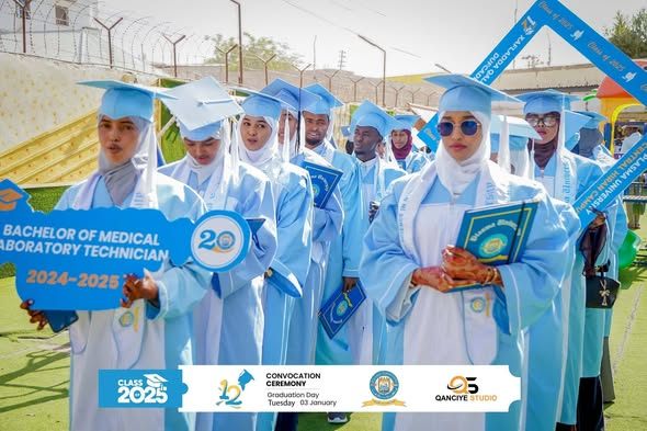 Xafladda Qalinjebinta Dufcaddii 12 aad ee Jaamacadda Plasma Xarunta Beledweyne
