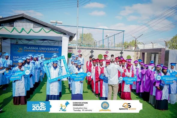 Xafladda Qalinjebinta Dufcaddii 12 aad ee Jaamacadda Plasma Xarunta Beledweyne