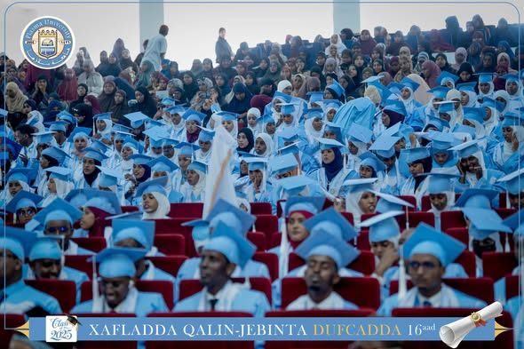 Qaybta 14aad Xafladda Qalinjebinta Dufcadda 16aad ee Jaamacadda Plasma , 1078 Arday ayaa ka qalin-badalanaysa Kulliyadaha kala duwan ee Jaamacadda.