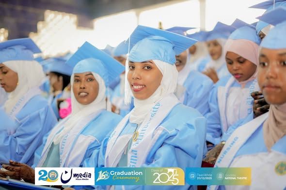 Qaybta 6aad Xafladda Qalinjebinta Dufcadda 16-aad ee Jaamacadda Plasma , 1078 Arday ayaa ka qalin-badalanaysa Kulliyadaha kala duwan ee Jaamacadda.