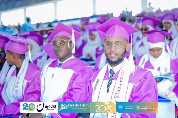 Qaybta 6aad Xafladda Qalinjebinta Dufcadda 16-aad ee Jaamacadda Plasma , 1078 Arday ayaa ka qalin-badalanaysa Kulliyadaha kala duwan ee Jaamacadda.