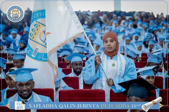 Qaybta 3aad Xafladda Qalinjebinta Dufcadda 16-aad ee Jaamacadda Plasma , 1078 Arday ayaa ka qalin-badalanaysa Kulliyadaha kala duwan ee Jaamacadda.